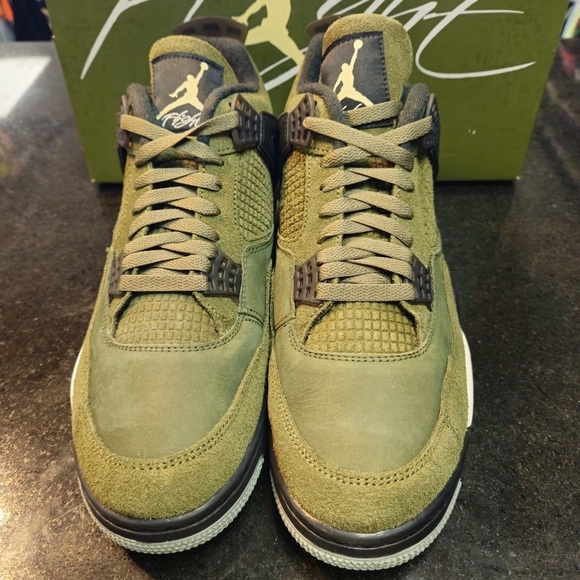 Nike Air Jordan 4 Retro SE Craft Medium Olive sz 12 main image 11